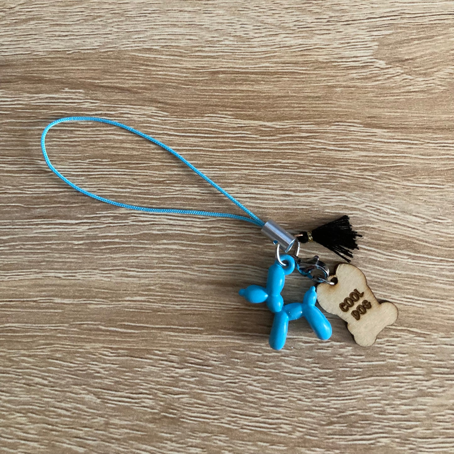 Breloque charm chien téléphone Carabidule