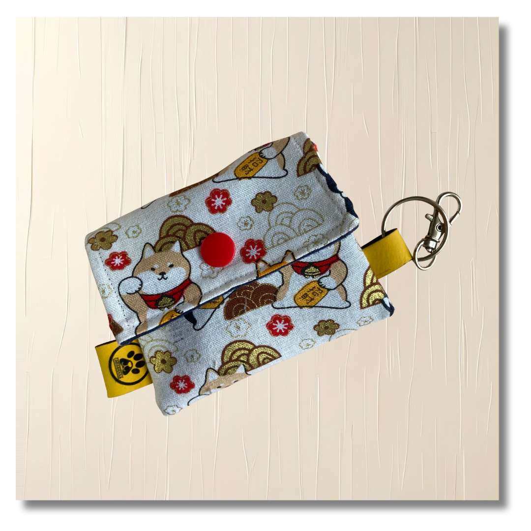 Pochette pour sacs à crottes Shiba
