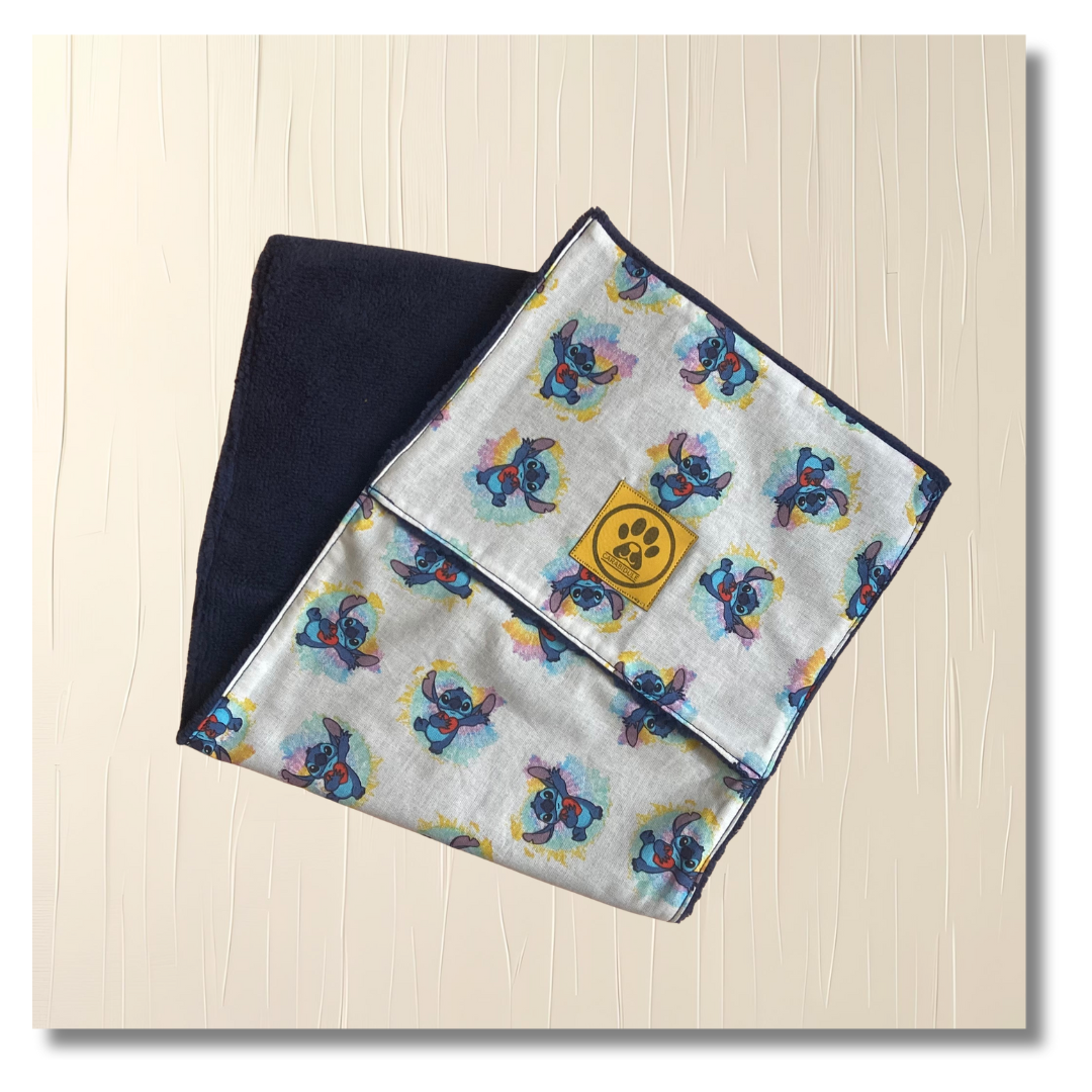 Serviette essuie-pattes License Stitch Bleu