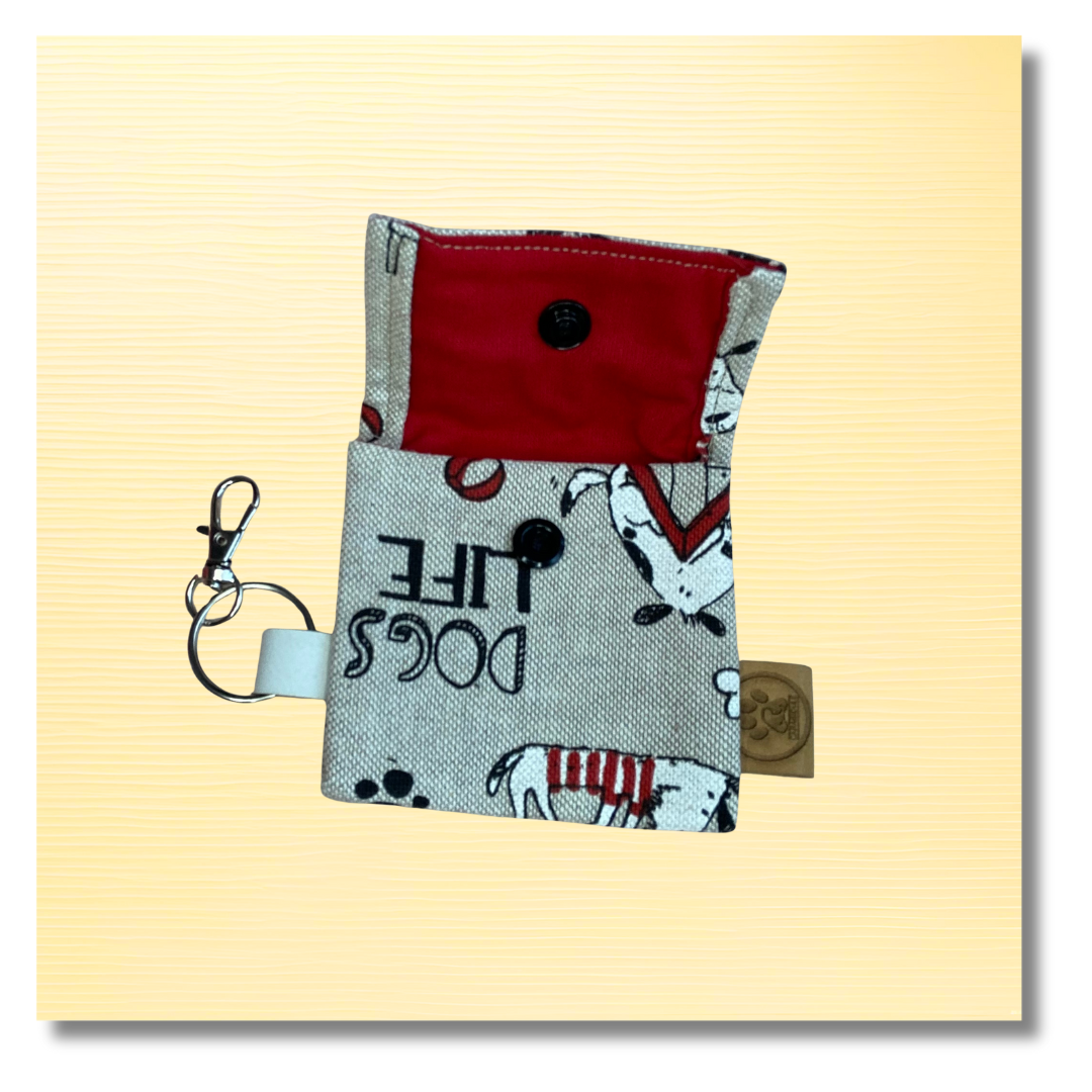 Pochette pour sacs à crottes Dogs Life