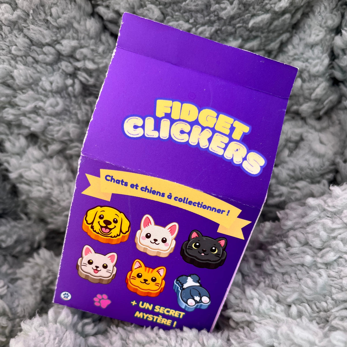 Blind Box Fidget Clicker – Chat ou Chien surprise