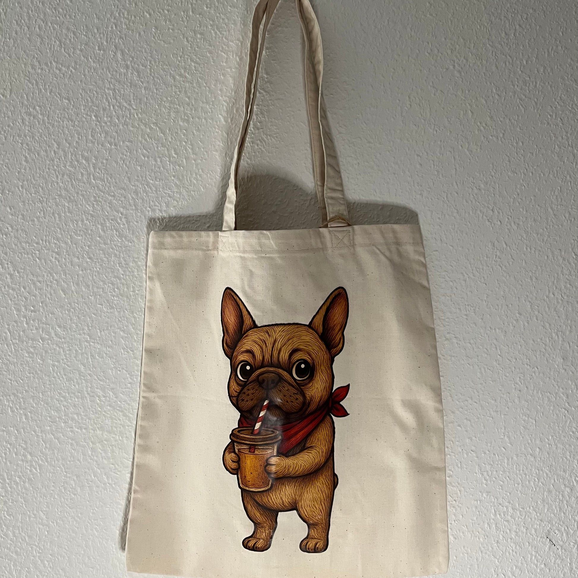 tote bag chien illustration numérique Le Loyal Carabidule