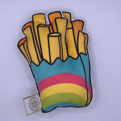 jouet pour chiens barquette de frites