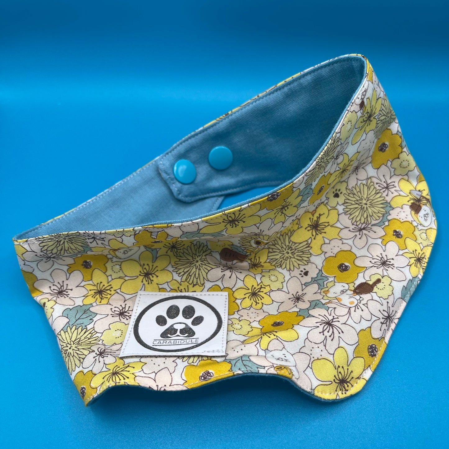 bandana pour chien tissu japonais