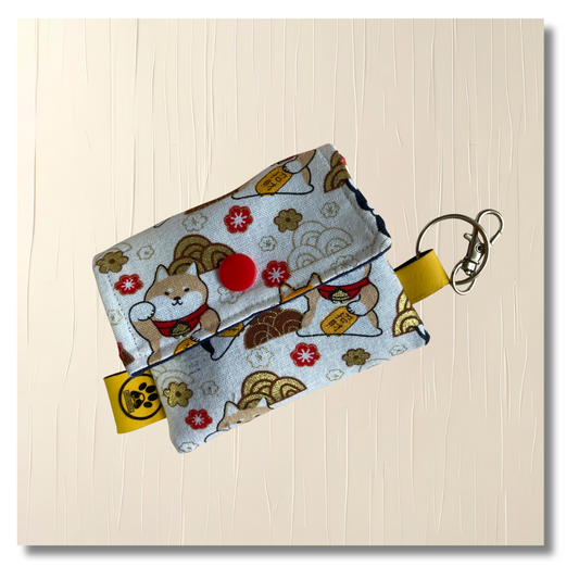 Pochette pour sacs à crottes Shiba