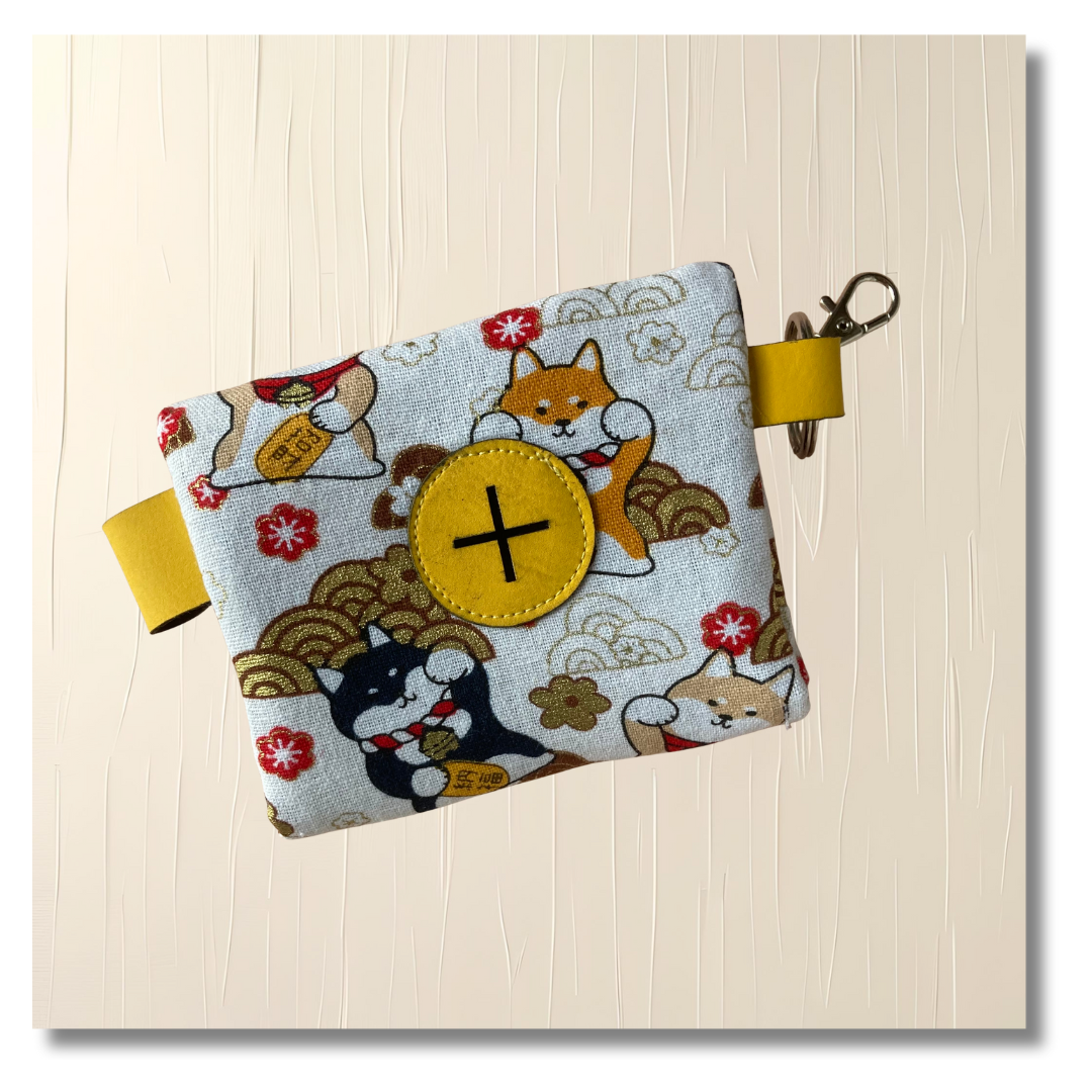 Pochette pour sacs à crottes Shiba