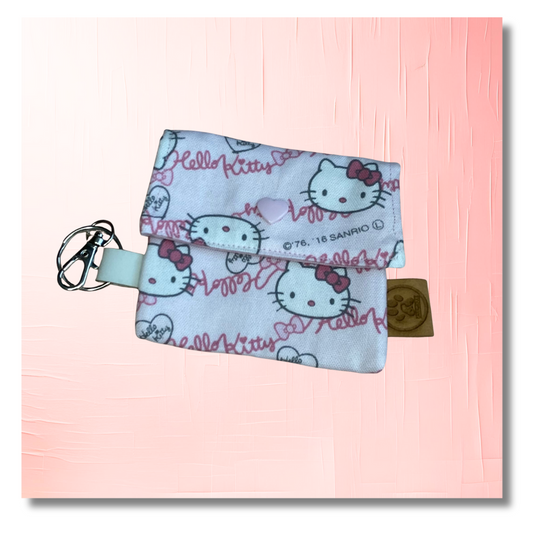 Pochette pour sacs à crottes Kawaii Rose